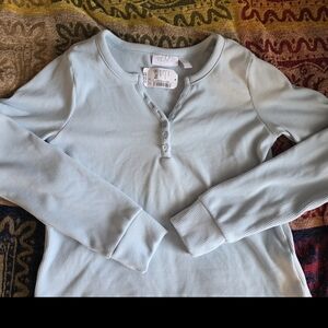 The Children's Place Sky Blue Long Sleeve Henley
